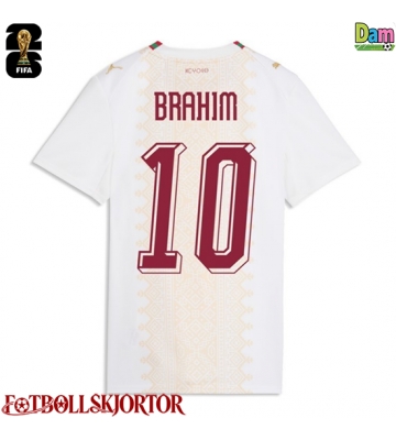 Marocko Brahim Diaz #10 Bortatröja Dam VM 2026 Kortärmad